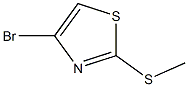 4-Bromo-2-(methylthio)-1,3-thiazole Struktur