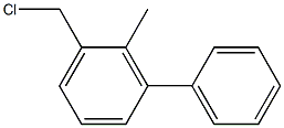 2-METHYL-3-PHENYLBENZYL CHLORID Struktur