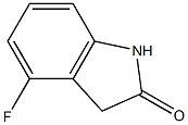 4-FLUROINDOLIN-2-ONE Struktur