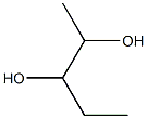 2,3-dihydroxypentane Struktur