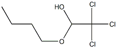 butylchloral hydrate Struktur