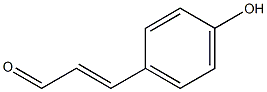 coumaric aldehyde Struktur