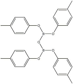 di-p-tolylboric anhydride Struktur