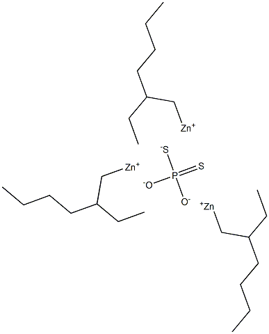 2-ethylhexylzinc dithiophosphate Struktur