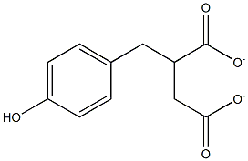 4-hydroxybenzylsuccinate Struktur