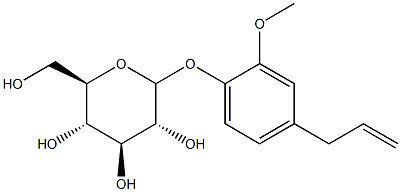 eugenylglucopyranoside Struktur