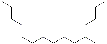 5,9-dimethylpentadecane Struktur