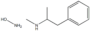 methamphetamine hydroxylamine Struktur