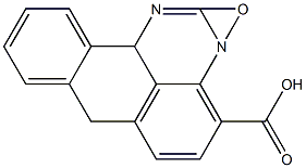 oxo-7H-benzo(e)perimidine-4-carboxylic acid Struktur