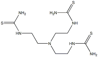 tri-(2-thioureidoethyl)amine Struktur