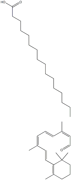 retinal palmitate Struktur