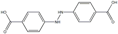 4,4'-hydrazobenzenedicarboxylic acid Struktur