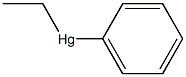 ETHYLPHENYLMERCURY Struktur