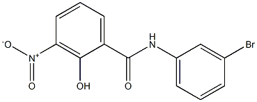 3'-BROMO-3-NITROSALICYLANILIDE Struktur