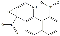 1,5-DINITRO-4-AZAPHENANTHRENEN-OXIDE Struktur