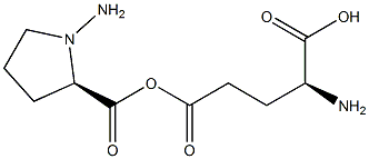 GAMMA-GLUTAMYL-1-AMINO-D-PROLINE Struktur