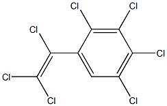 CIS-HEPTACHLOROSTYRENE Struktur