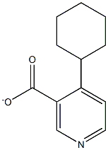 CYCLOHEXYLNICOTINATE Struktur