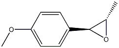 TRANS-ANETHOLEOXIDE Struktur