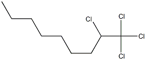 TETRACHLORONONANE Struktur