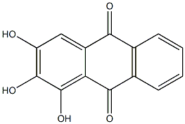 TRIHYDROXYANTHRAQUINONE Struktur