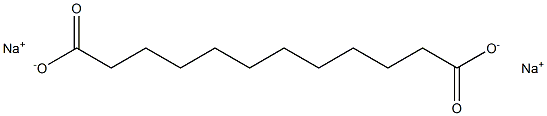 SODIUMDODECANEDIOATE Struktur