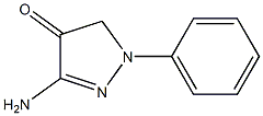 1-PHENYL-3-AMINOPYRAZOLONE Struktur