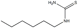 1-N-HEXYLTHIOUREA Struktur