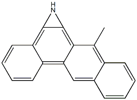 7-METHYLBENZANTHRACENE-5,6-IMINE Struktur