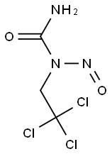 N-NITROSOTRIS-CHLOROETHYLUREA Struktur