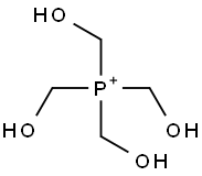 TETRAKIS(HYDROXYMETHYL)PHOSPHONIUMSALTS Struktur