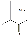 4,4-DIMETHYLAMINO-3-METHYL-2-BUTANONE Struktur