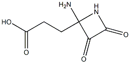 GAMMA-N-OXALYL-L,GAMMA-DIAMINOBUTYRICACID Struktur