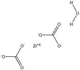 ZIRCONIUMCARBONATEHYDRATE Struktur