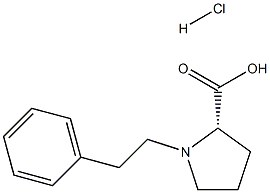 (S)-alpha-Phenethyl-proline hydrochloride Struktur