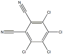 3,4,5,6-Tetrachlorophthalodinitrile Struktur