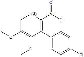 (4-Chloro-phenyl)-(4,5-dimethoxy-2-nitro-phenyl)- Struktur