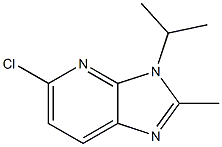 5-chloro-2-methyl-3-(1-methylethyl)-3H-imidazo[4,5-b]pyridine Struktur