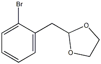 BROMO-2-(1,3-DIOXOLAN-2-YLMETHYL)BENZENE Struktur