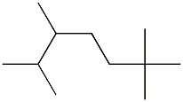 2,2,5,6-tetramethylheptane Struktur