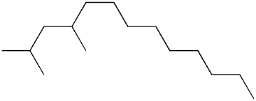 2,4-dimethyltridecane Struktur