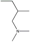 dimethyl-2-methylbutylamine Struktur