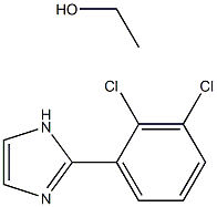 DICHLOROPHENYL IMIDAZOLE ETHANOL Struktur