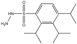 TRIISOPROPYLBENZENE SULPHONYL HYDRAZIDE Struktur