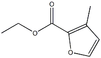 3-methyl-2-furancarboxylic acid ethyl ester Struktur