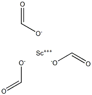 scandium formate Struktur