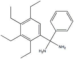 tetraethyldiaminodiphenyl-methane Struktur