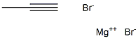 PROPYNE MAGNESIUM BROMIDE Struktur
