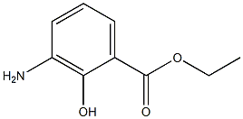 3-AMINO-2-HYDROXYBENZOIC ACID ETHYL ESTER Struktur