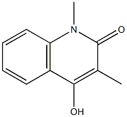 4-HYDROXY-1,3-DIMETHYLQUINOLIN-2(1H)-ONE Struktur